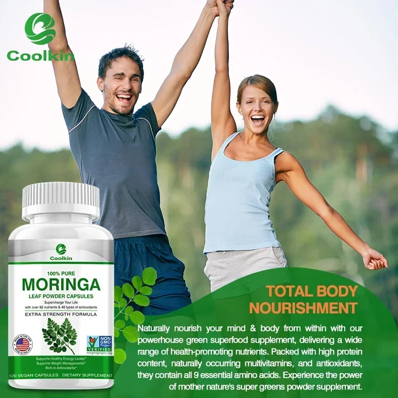 Moringa - Support Healthy Energy Levels, Weight Management, Healthy Joints, Antioxidants