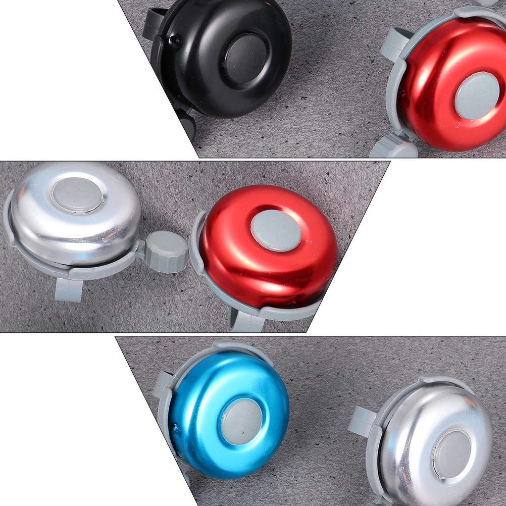 

4pcs Bike Bells Aluminum Alloy Loud Bicycle Bell For Road Mountain Urban Bikes Durable Lightweight Weather Resistant Horn Alarm