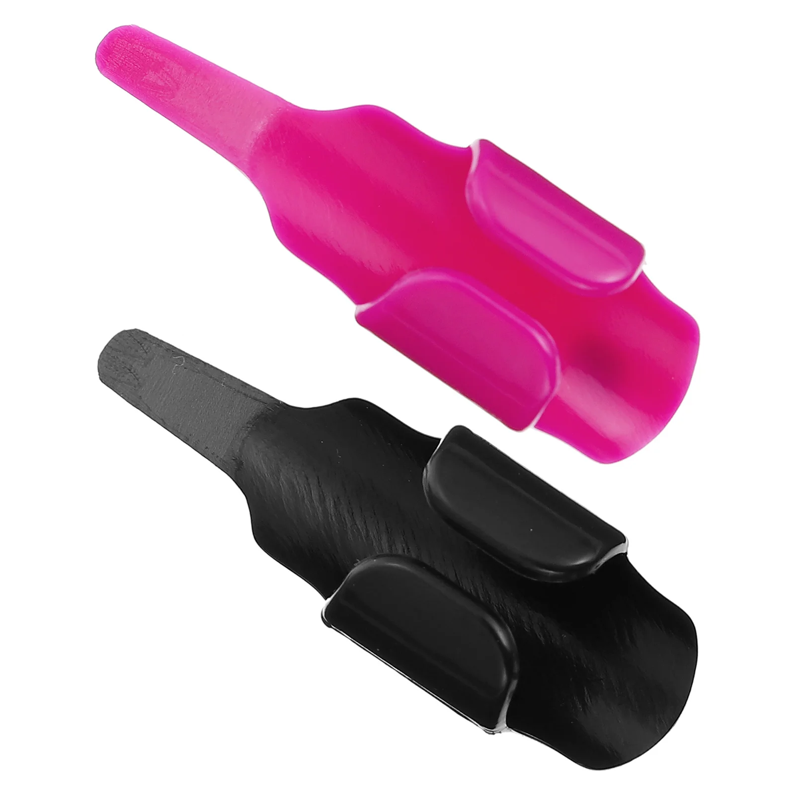 

2pcs Plastic Sewing Finger Protector Sew Fabric Ironing Tool Durable Ergonomic Design For Cross Seams Smocking Crafts Projects