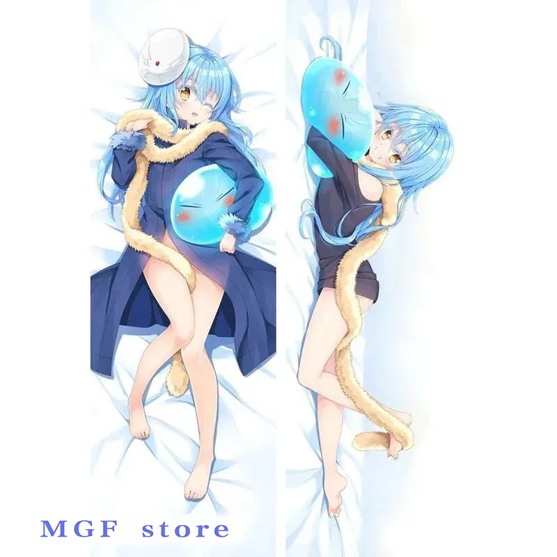 

50*160 см аниме персонаж косплей реверсивный реинкарнированный слиз Rimuru Tempest наволочка Dakimakura Waifu шарнирное постельное белье для тела D