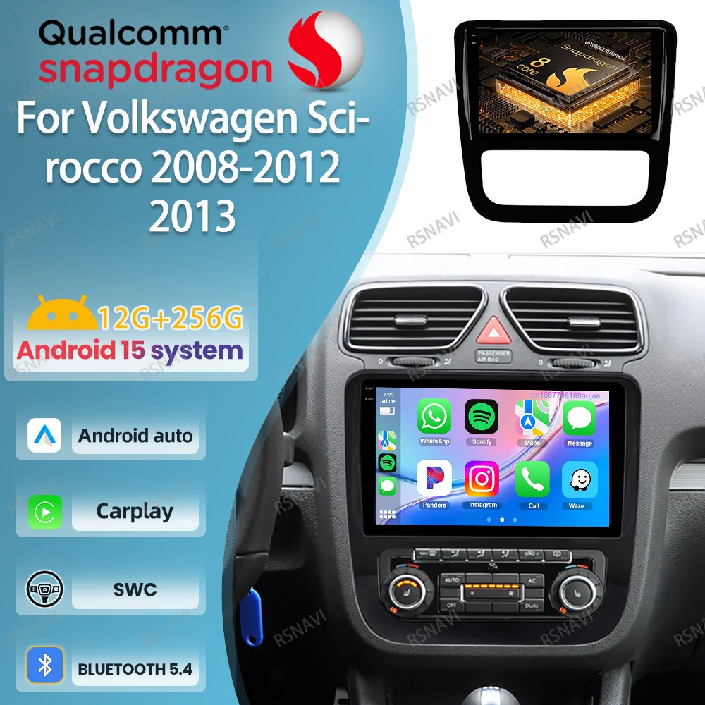 

Android 15 Car Radio For Volkswagen Scirocco 2008 2009 2010-2012 2013 Mini Fridge Cupra Formentor E90 H7 Led Obd2 Scanner Clio 4