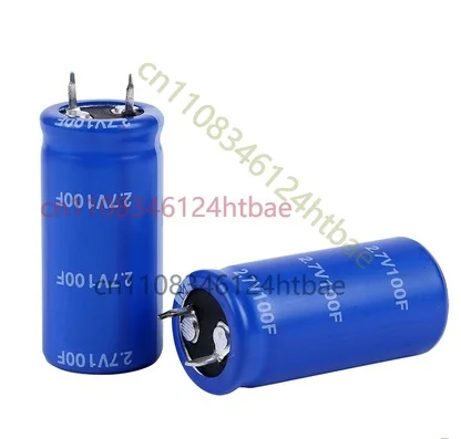 For Super Capacitor 2.7V 100F 22*45MM New Original Farad Capacitor 12PCS/LOT