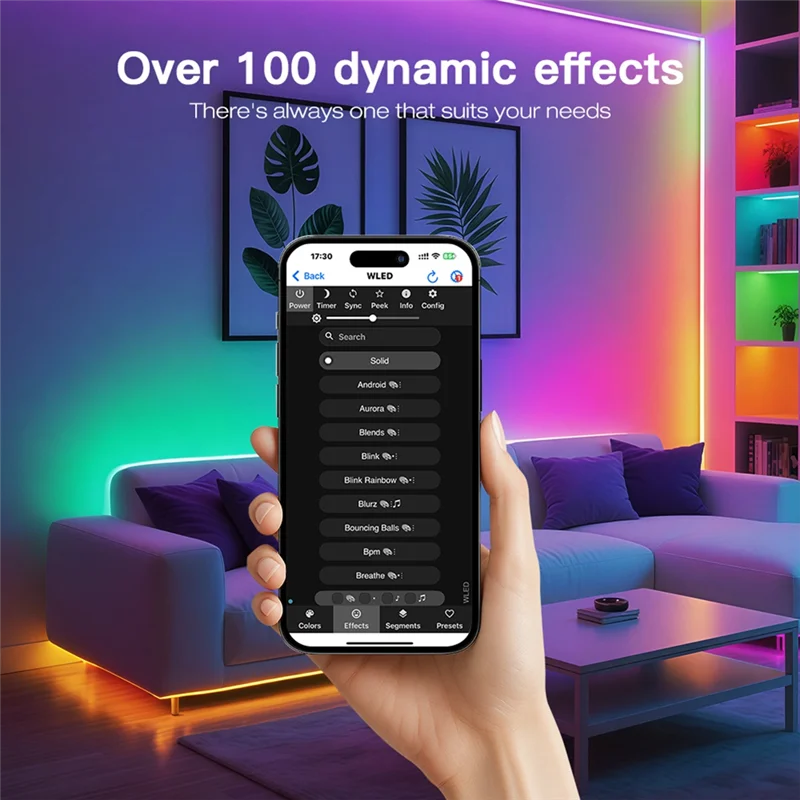 Controlador de faixa de luz GLEDOPTO GL-C-616WL com interface Ethernet ESP32 WLED Controller-N33R