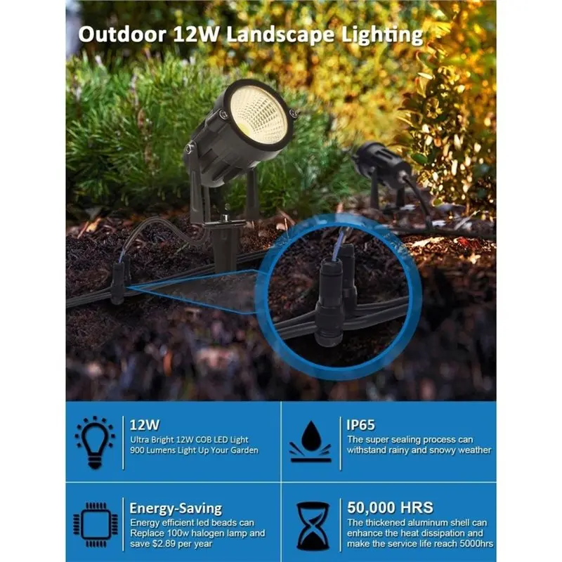A02F-For Landscape For Outdoor 12-14 Gauge Cable Connectors 16-Pack Low-Voltage Fastlock Wire Connectors For Landscape Lighting