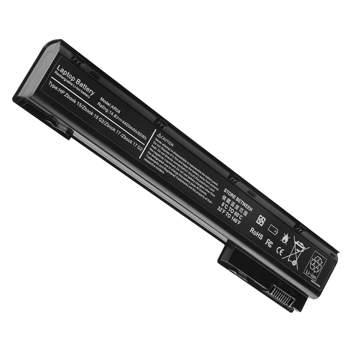 Imagem -03 - Bateria do Portátil para hp Zbook 15 17 g1 g2 Series 708455001 707615121 Hstnn-ib4h Estação de Trabalho Móvel E7u26aa Ar08xl Ar08