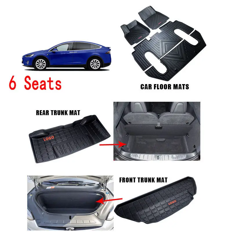 Manufacturer Wholesale Custom Car Floor Mats Universal Car Mats 4 Pieces Car Interior Parts