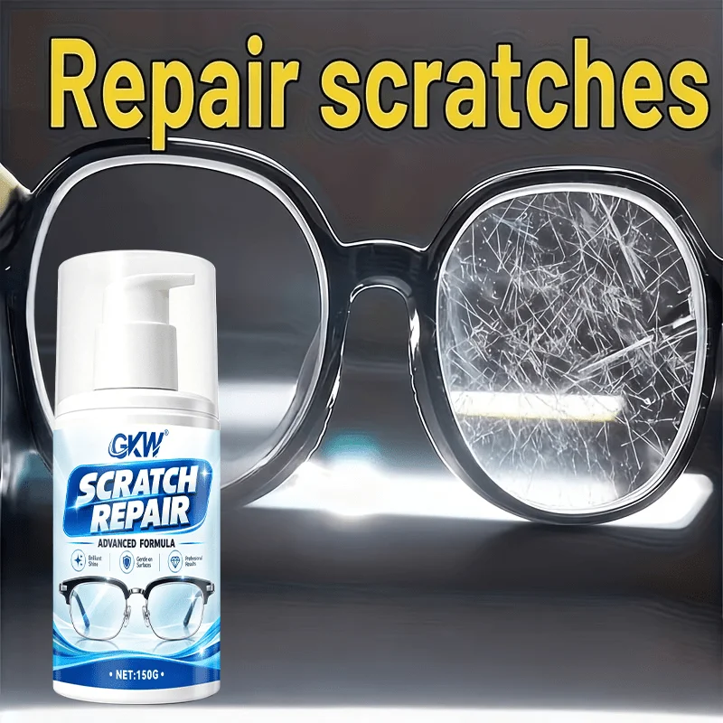 Nano Lens Scratch Repair Polish Deyellowing Multifunction Kit Without Damage Eyeglasses Goggles Helmet Car Window Mirror Watch