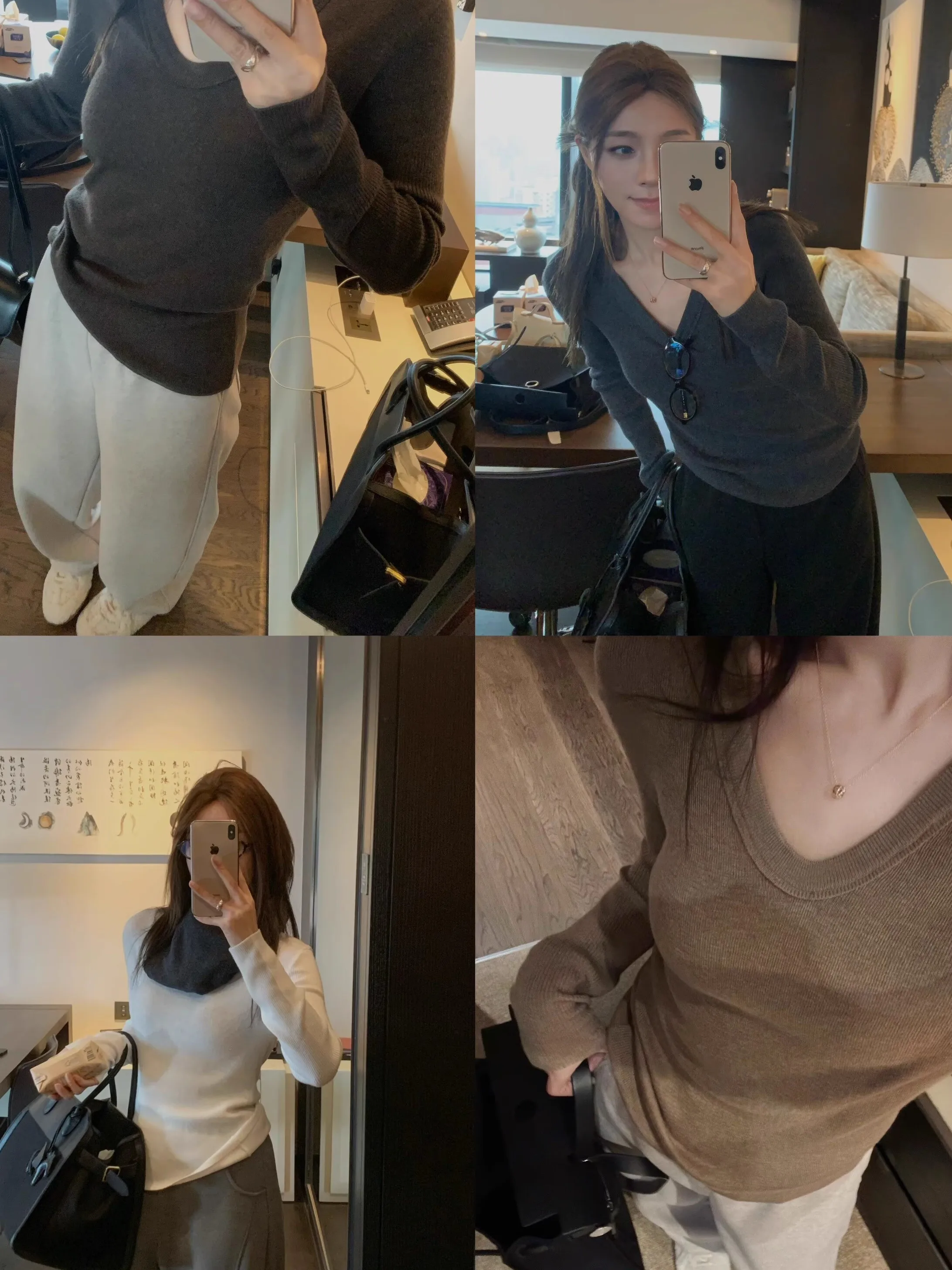 

Женский вязаный шерстяной топ MLPDTUDIO с воротником «гусиное яйцо», облегающий базовый слой, осень-зима, милый стиль, длинный рукав, стандартный крой