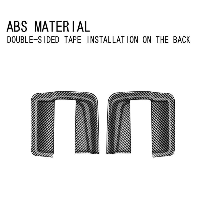 

Для Toyota Alphard 40 Series 2023 + автомобильная внутренняя средняя дверная ручка, крышка чаши, накладка на рамку, наклейка из углеродного волокна