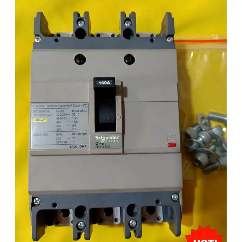 

95% new，Schneider circuit breaker，NSC160S