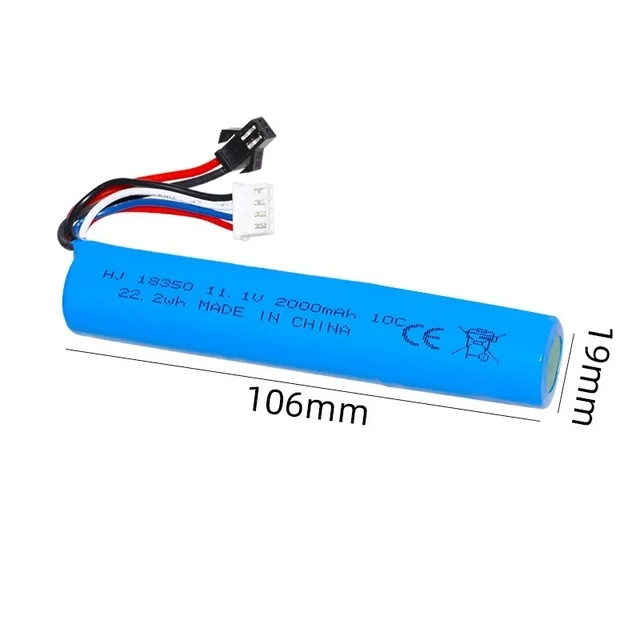 3S 11.1V 2000mAh 10c Li-ion battery/USB for Electric water Gel Ball Blaster Toys Pistol /Eco-friendly Beads Bullets toys Air Gun