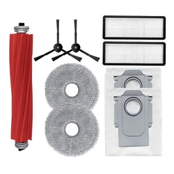 AD-For Roborock Qrevo Pro / Qrevo Maxv / Qrevo S / Qrevo Plus Roller Side Brush Filter Mop Dust Bag Accessory