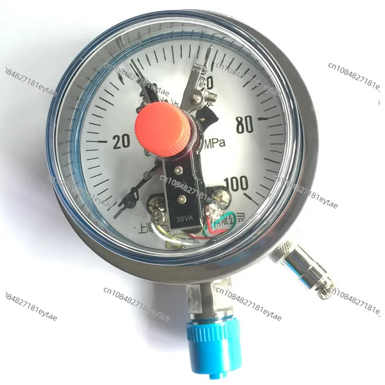 YNXC-100B  0-100Mpa Dial Diameter 100mm380V Shock Resistant Electric Contact Pressure Gauge