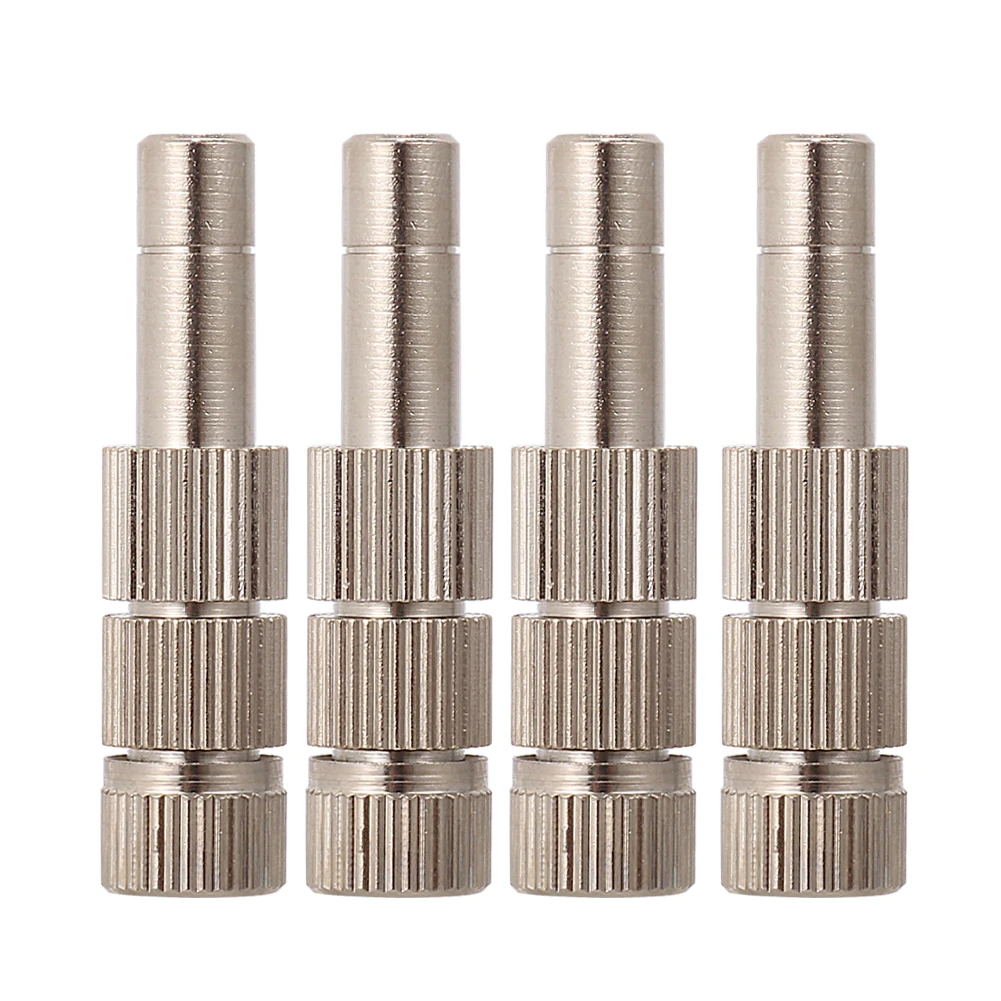 6mm Quick Access Misting Nozzle with Filter Low pressure 0.1/0.15mm Atomization fine Spray Injector Atomization Head