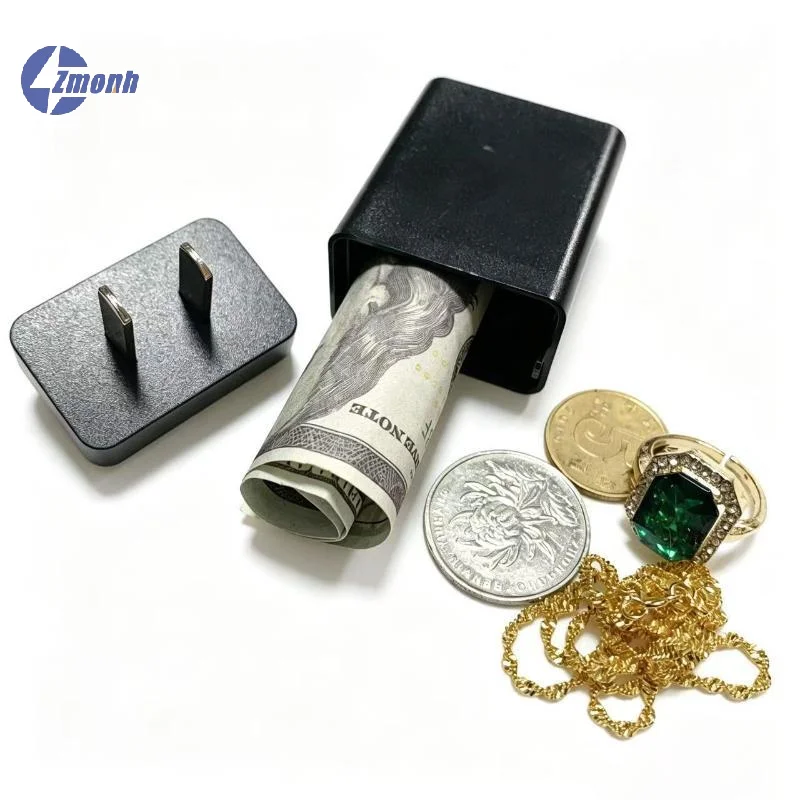 New！Disguise Phone Charger Hidden Safes Adapter Anti-theft Private Money Jewelry Key Secret Storage Box Hidden Storage