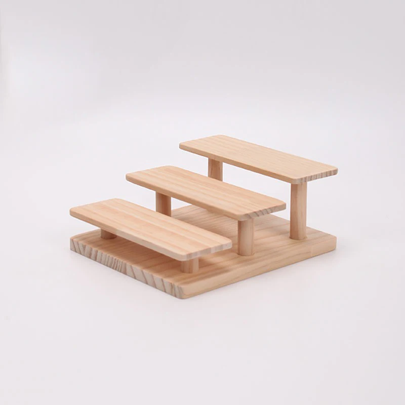 Wood Multilayer Sunglass Display Stand Bracelet Bangle Necklace Ring Jewelry Shelf Garage Kit Storage Holder