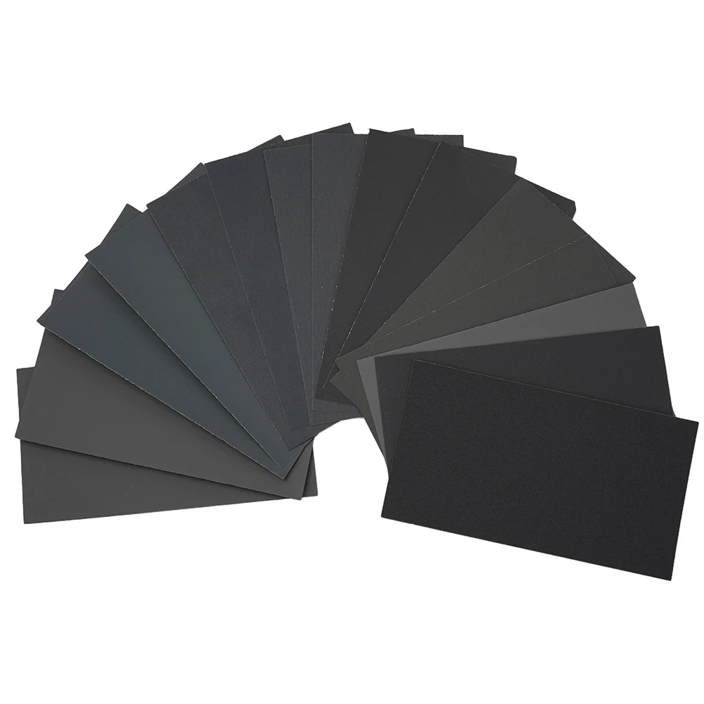 High Quality Hot Sandpaper Sheets Sand Grain Silicon Carbide Varnish Wet/Dry 3*5 1/2inch 400-3000GRIT Car Body