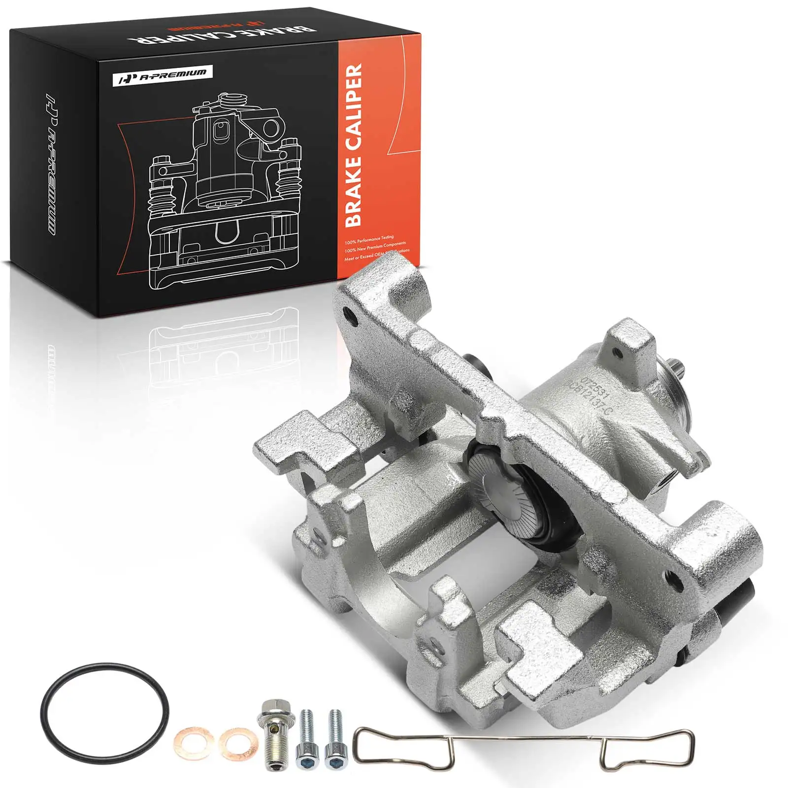 A-Premium Rear Driver Side Brake Caliper with Bracket & Piston for Subaru Forester Crosstrek 2019-2024 Impreza 2024