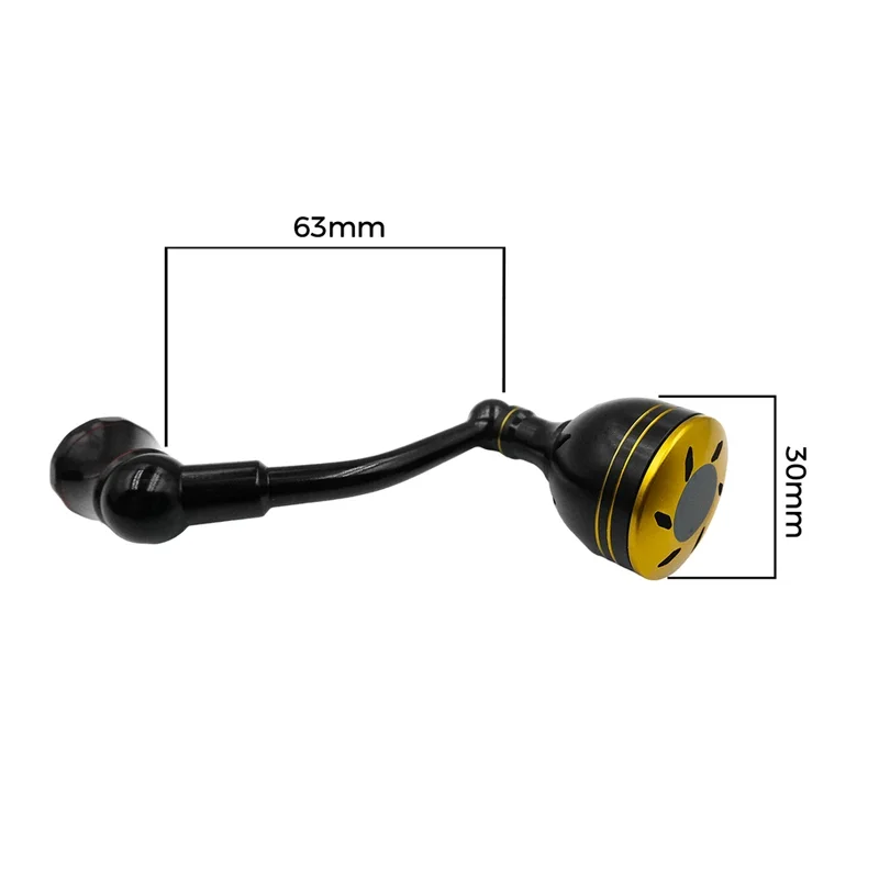 63mmPower Handle for Shimano Stradic FL FM Stella Vanford Vanquish Nasci G