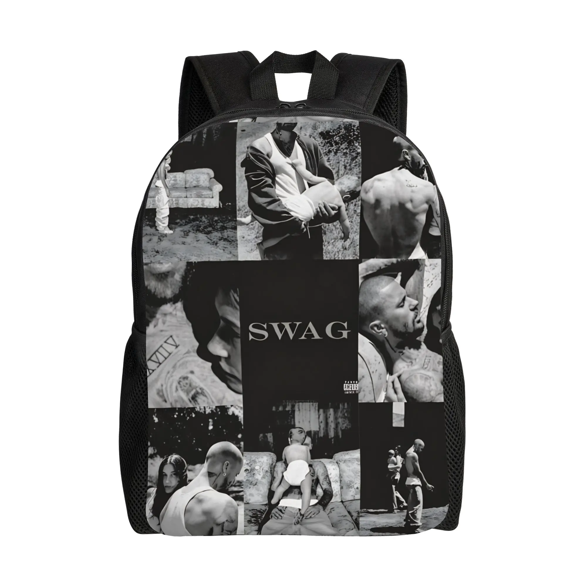 

Стильный рюкзак Justin Bieber для студентов и работы, повседневный рюкзак SWAG Album для мужчин и женщин, холщовая сумка для ноутбука