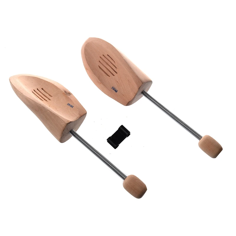 Unisex madeira sapato maca, sapato árvore, sapato Shaper, Cuidado, 3 Par