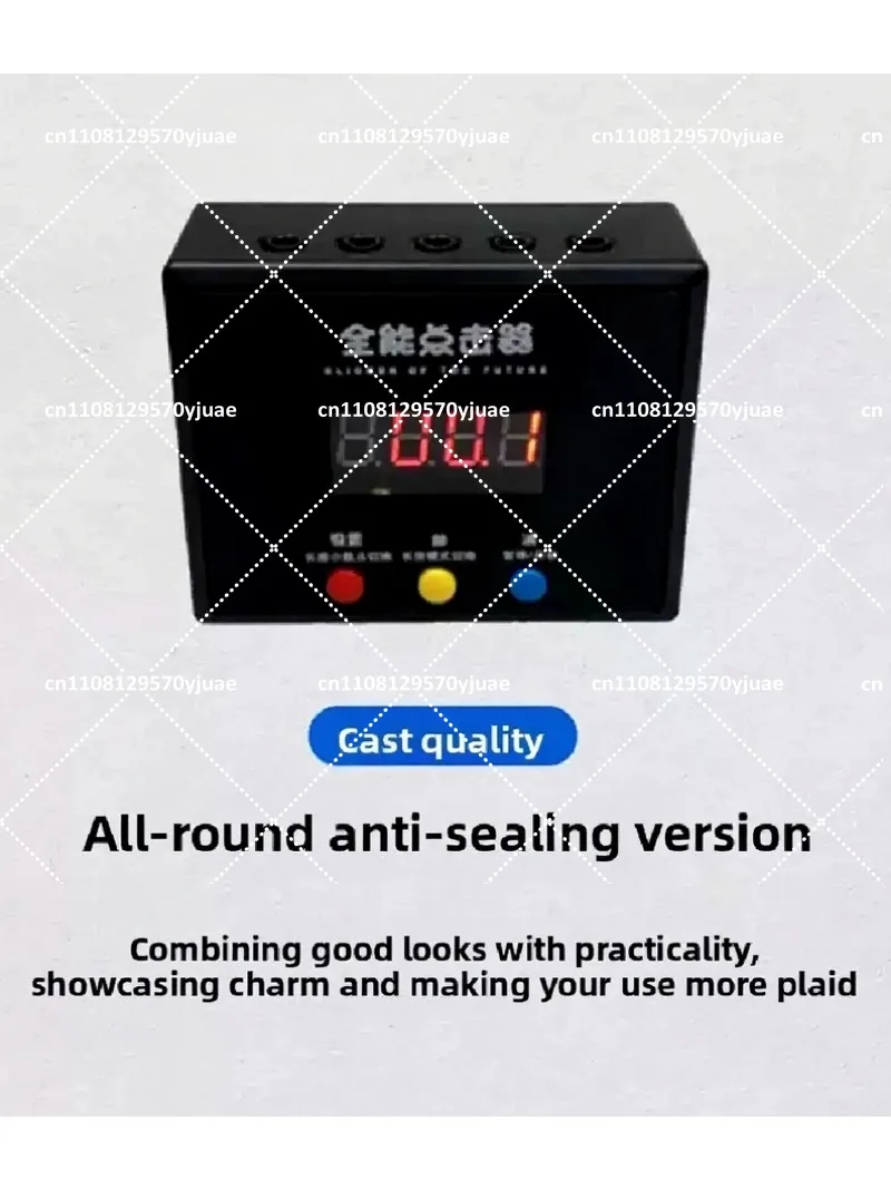 Physical Mute Clicker Keyboard Multi-Channel Delay Work Intelligent Cycle Simulation Manual