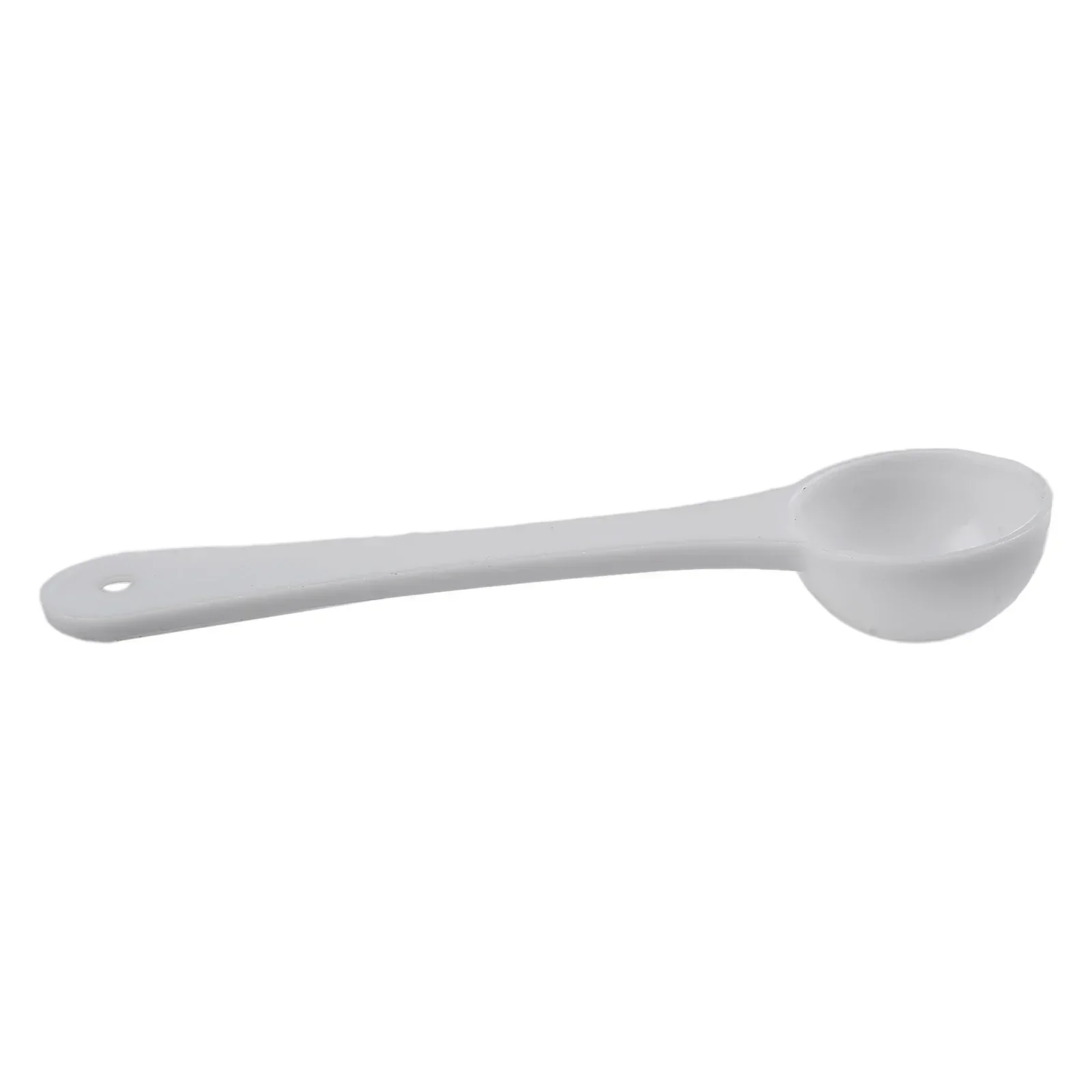 50pcs Measuring Spoon 1g White Plastic Gram Scoops Food Baking Medicine Powde Rmilk Powder, Coffee Powder, Seasoning Spoon