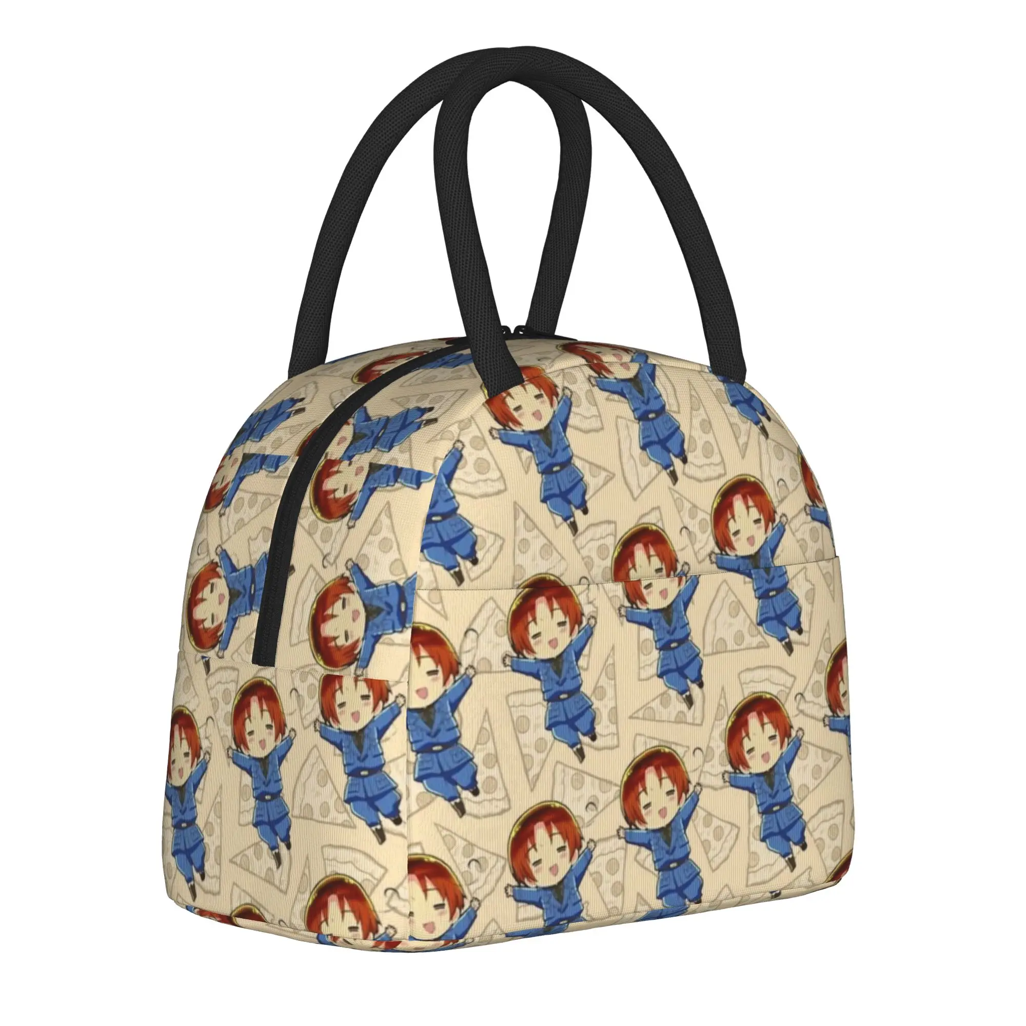 

Термоизолированные сумки для обедов Hetalia World Stars Axis Powers для путешествий, портативные сумки для еды, термосумки для мужчин и женщин, термоконтейнеры для обедов