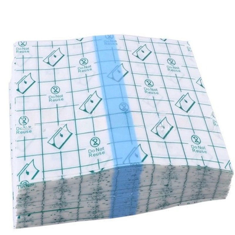 

100 листов/комплект, прозрачная лента, пластырь для повязки на рану, водонепроницаемые полиуретановые пластыри для оказания первой помощи, плавания, купания, защита раны