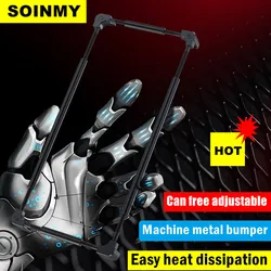 Metal Bumper Armor Phone Cases For Huawei Mate 60 50 40 30 Pro RS P60 P50 P40 Pro Aluminium Frame Protective Cover Fashion Shell