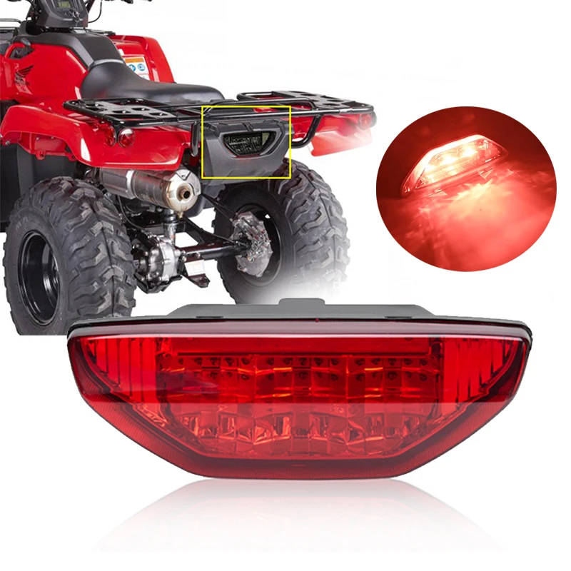 

Красный задний фонарь ATV для Honda TRX420 TRX500 Rancher Foreman TRX 400EX RUBICON TRX250 2006-2015