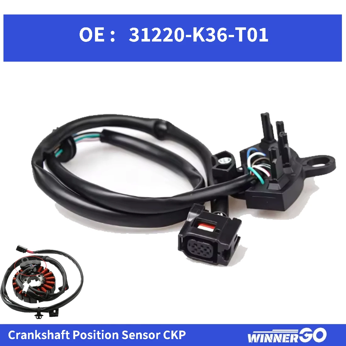 Crankshaft Position Sensor CKP 31220-K36-T01 For Honda PCX150 WW150 2015 2016 2017 2018  Motorcycle Engine Sensor