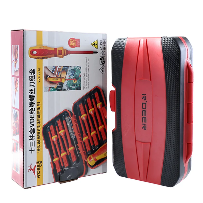 

Magnetic Reliable Interchangeable Bits Magnetic Tip High Durable High Insulated Tools Slotted 1000v