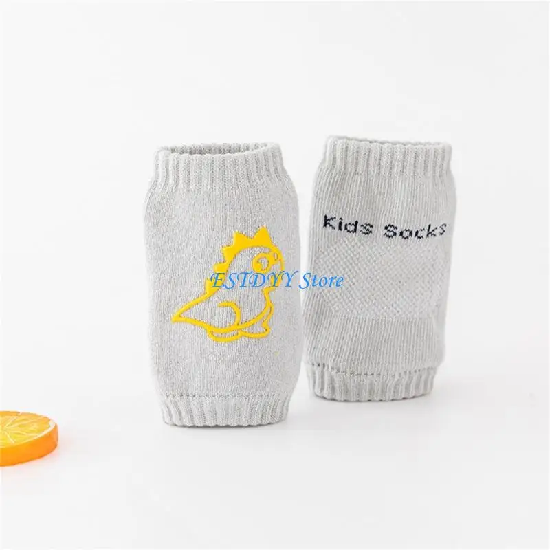 G6DE Practical Cotton Toddler Knee Guards for Crawling Protections Comfortable Fit