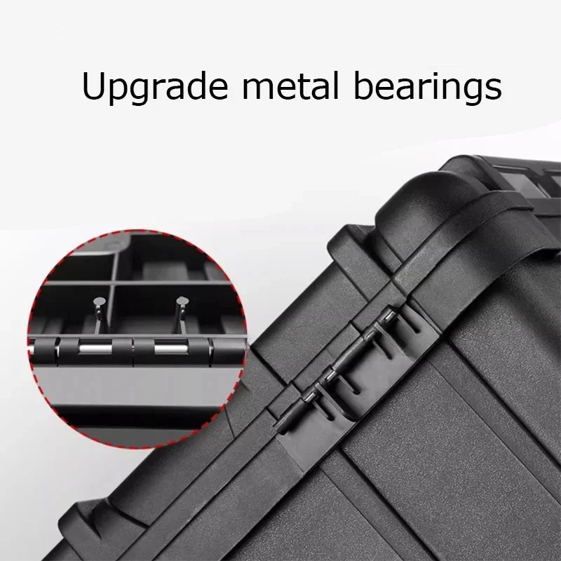 Large Capacity Tool Box Shockproof Hard Case Hardware Tool Box Organizer Portable Toolbox for Mechanics Electrician Plastic Case