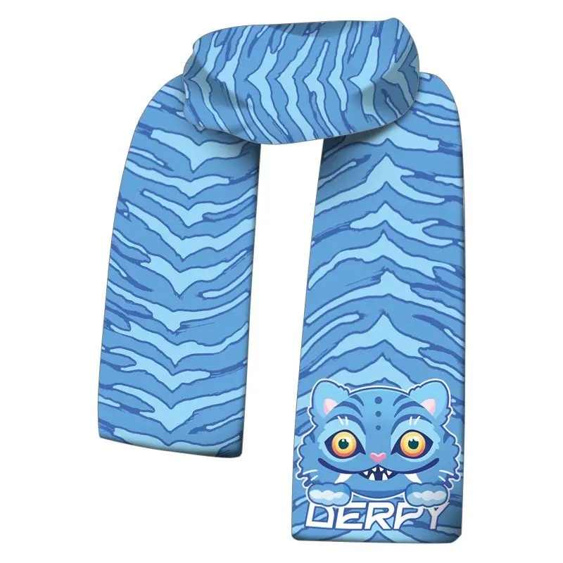 Nouveau KPop Demon Hunters Mira Rumi Zoey Anime bidimensionnel garçons et filles créatif chaud écharpe pour temps froid cadeau de vacances