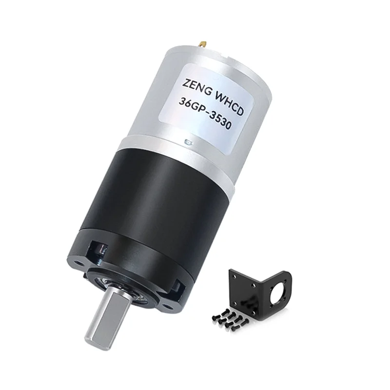

ABVA-DC Матовый микромотор 36GP-3530 Планетарный мотор-редуктор постоянного тока 12 В/24 В Регулируемая скорость 120 об/мин Высокий крутящий момент