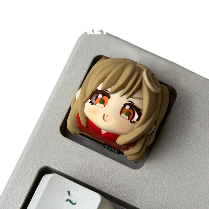 Cosmic Princess Kaguya! 3D Printed Resin Custom Artisan Keycap Mechanical Keyboard Point Keycap PC Gaming Keyboard Collect Gift view 5