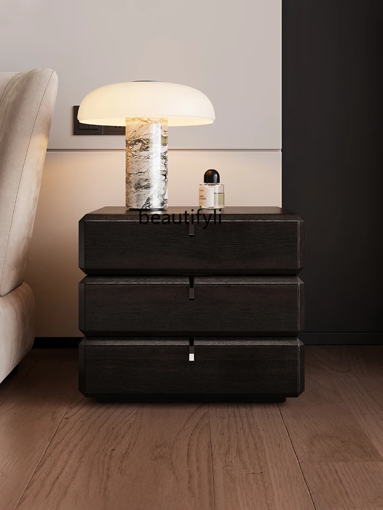 Italian Minimalist Rotatable Bedside Table Personality Creative Fashion Exquisite Small New Creative furniture  living room