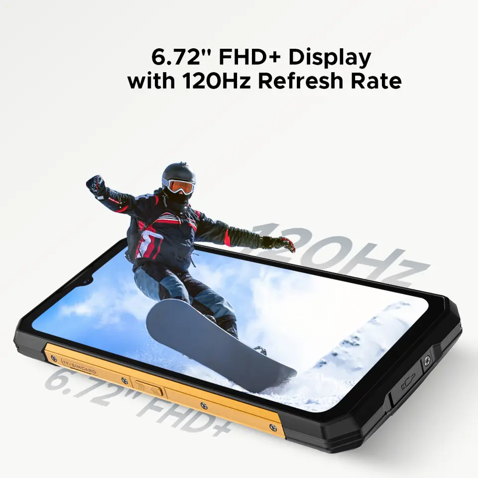 العرض الأول عالمياً DOOGEE S200 X 5G هاتف متين 12 جيجابايت 512 جيجابايت معالج MTK Dimensity 7050 بطارية 10100 مللي أمبير 33 واط شاشة IPS مقاس 6.72 بوصة FHD+120Hz - 6