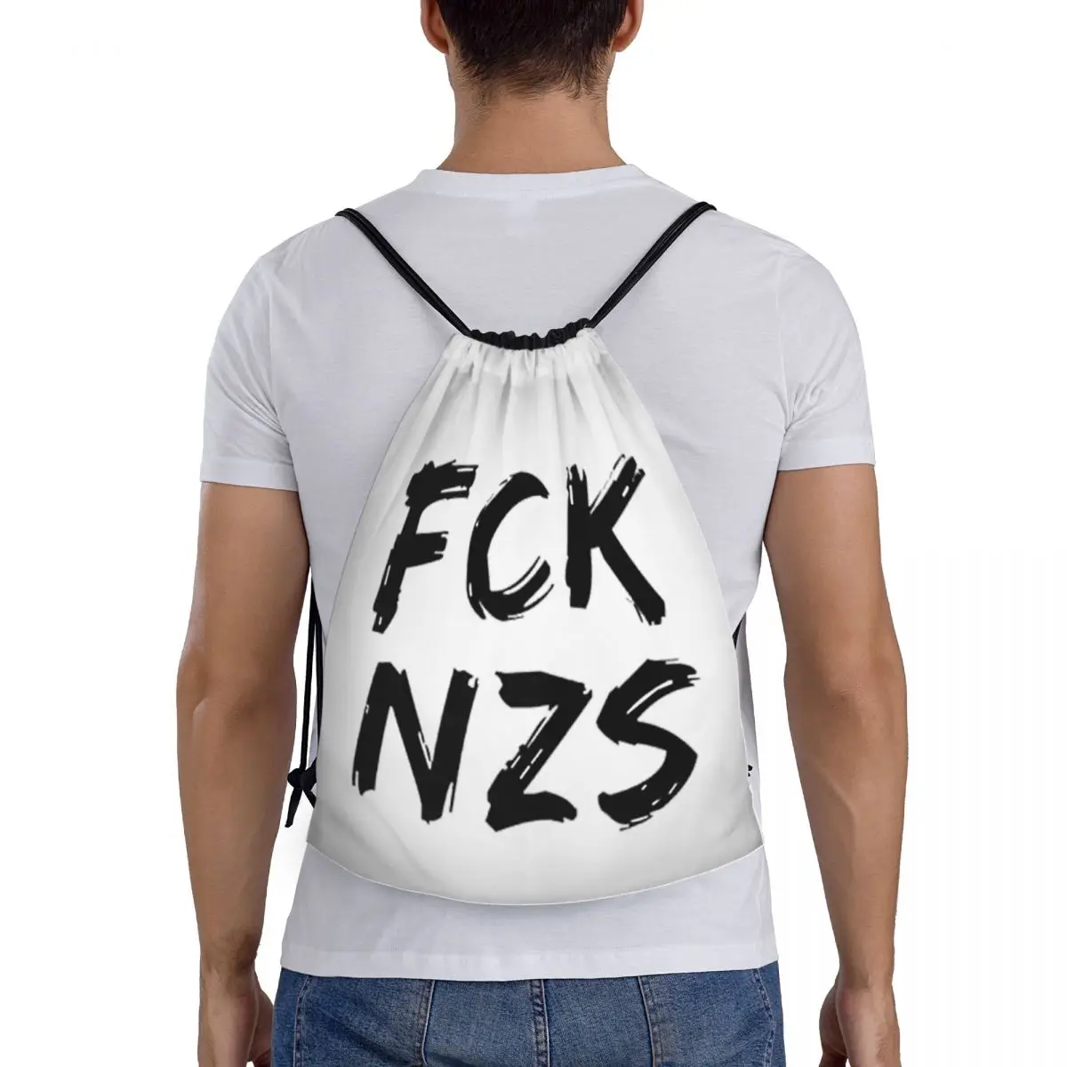 

Fck Nzs Рюкзаки Повседневные портативные сумки на шнурке Сумка для хранения Книжные сумки для мужчин и женщин Школа