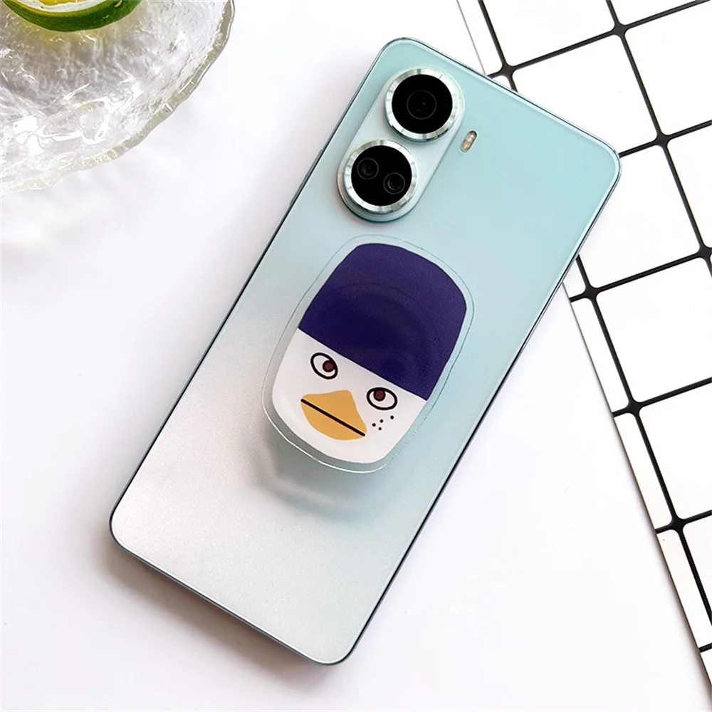 1/6Pcs Kpop RIIZE Cartoon Acrylic Phone Holder Support Anton Shotaro Eunseok Sungchan Cute Extension Ring Finger Grip Fans Gifts