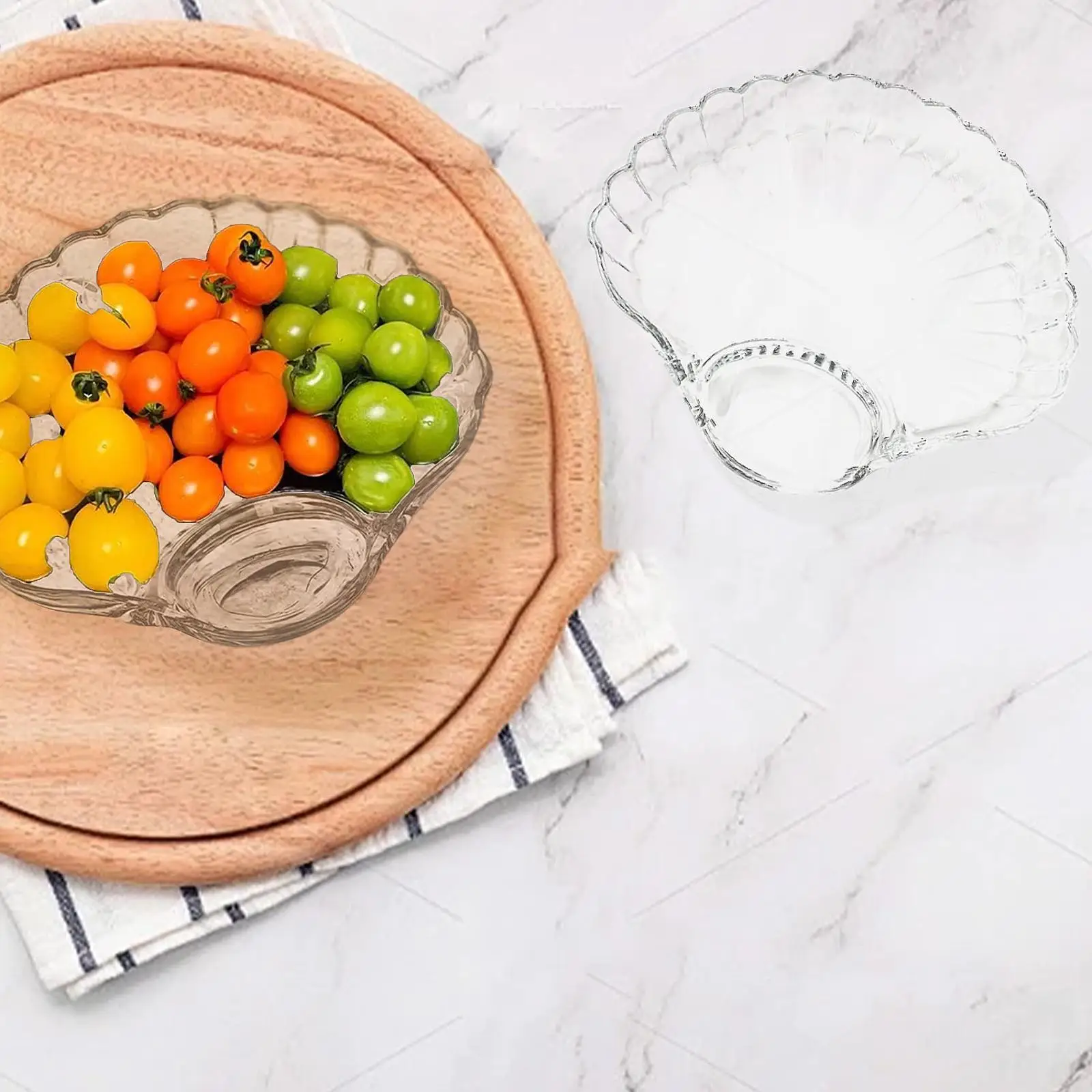 Dumpling Plate with Dipping Saucer Serving Platter Tray Flatware Chips and Dip Plate Serving Bowl for Home Dumplings Gyoza