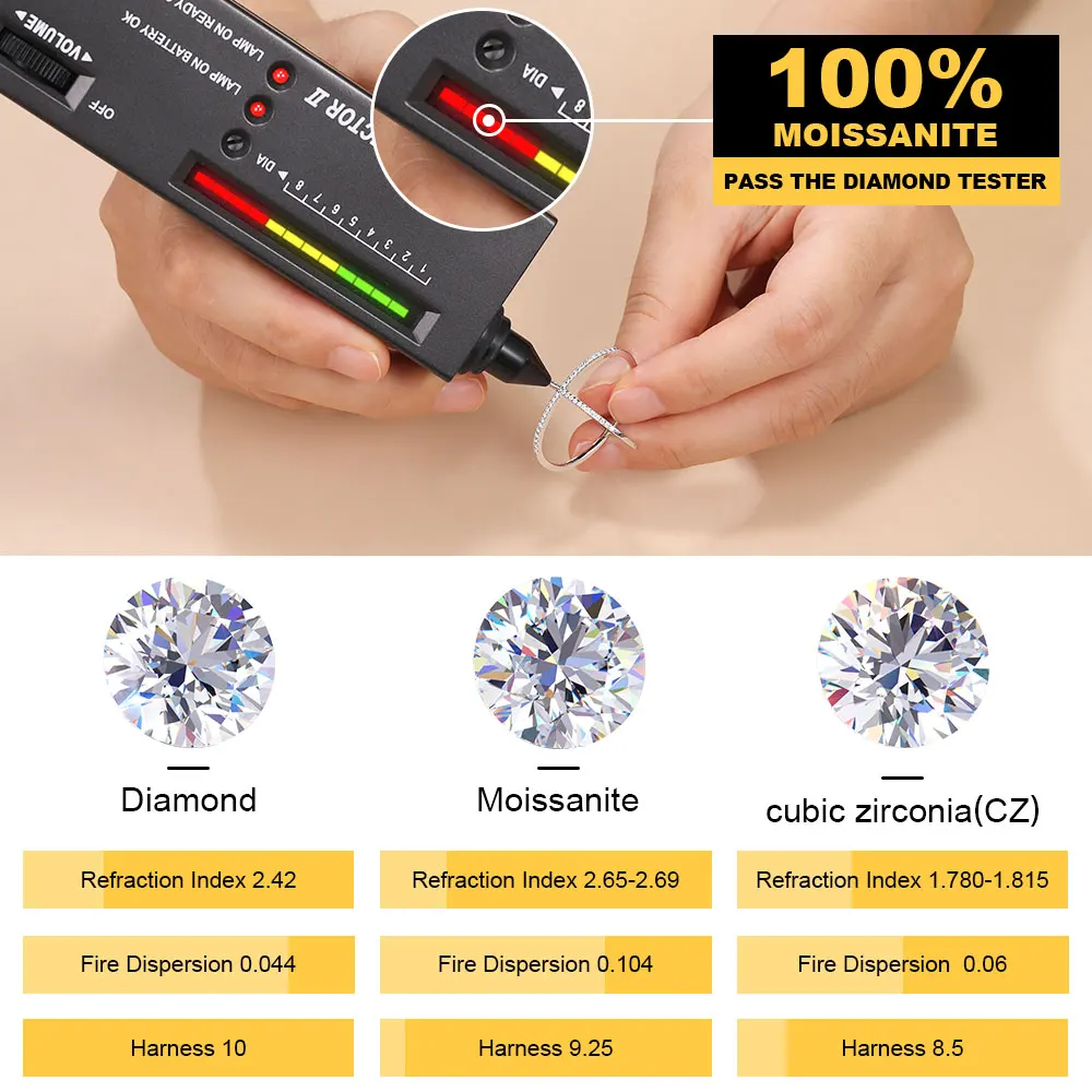 M-JAJA Gold Plated Moissanite Criss Cross Wedding Band for Women S925 Sterling Silver Diamond X Ring Promise Ring Dainty Jewelry