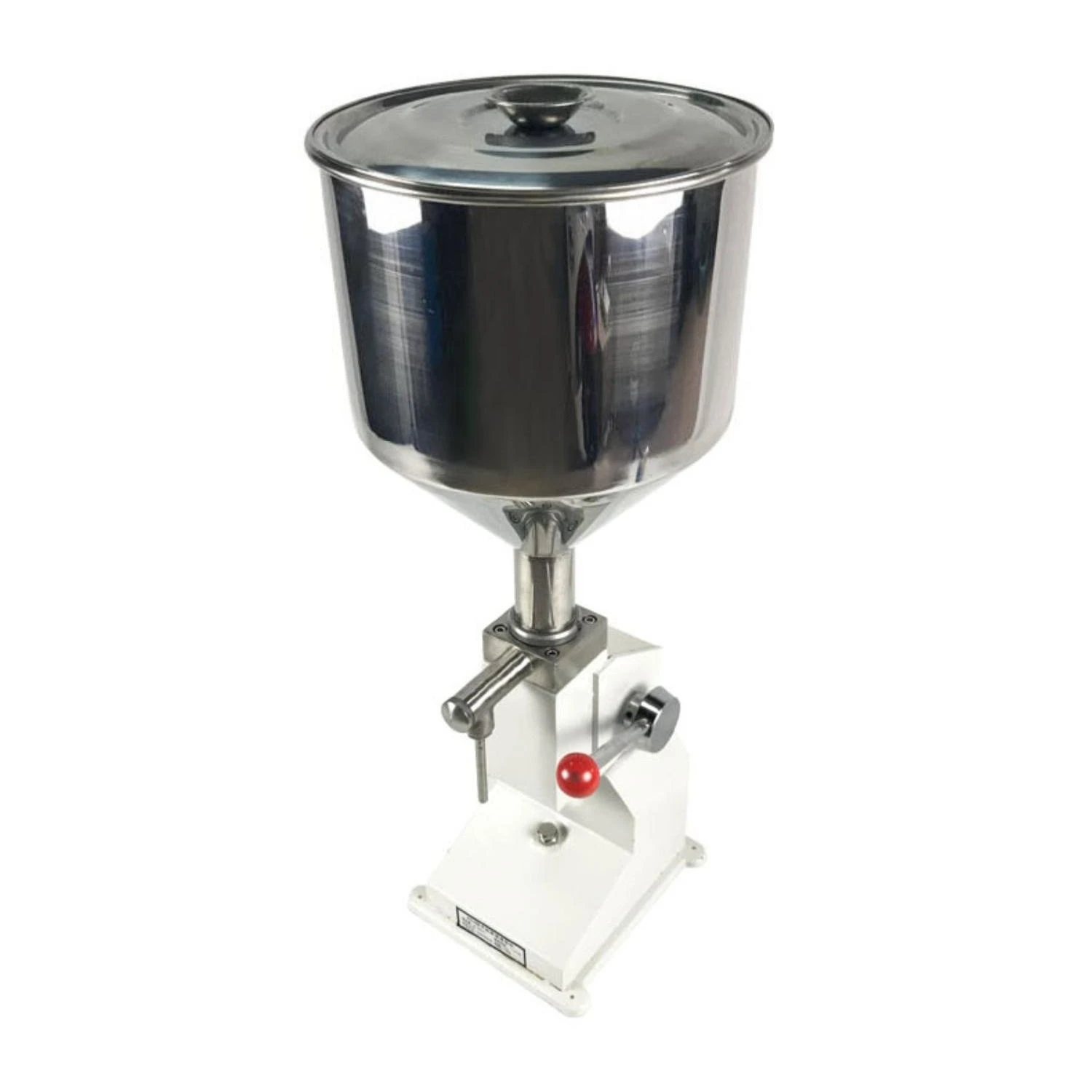 

A03 Manual paste liquid filling machine, 5-50 milliliter bottle, adjustable bottle filling machine can be used in the kitchen