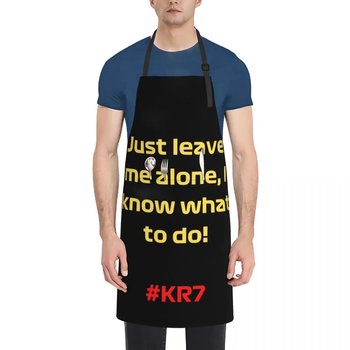 

Leave me alone, I know what to do Apron Home Cleaning barber uniform Apron