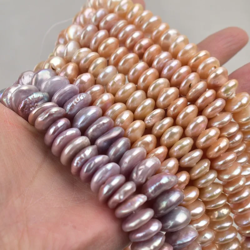 

Baroque Style Irregular Shape Light Color Freshwater Pearl Beads for DIY Jewelry Earring Necklace Pendant Waist Chain Accessory