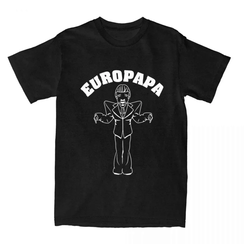 Eurovision T-Shirt Europapa Joost Small Trending T Shirts Short Sleeves Tshirt Summer 100% Cotton O-Neck Plus Size Top Tees