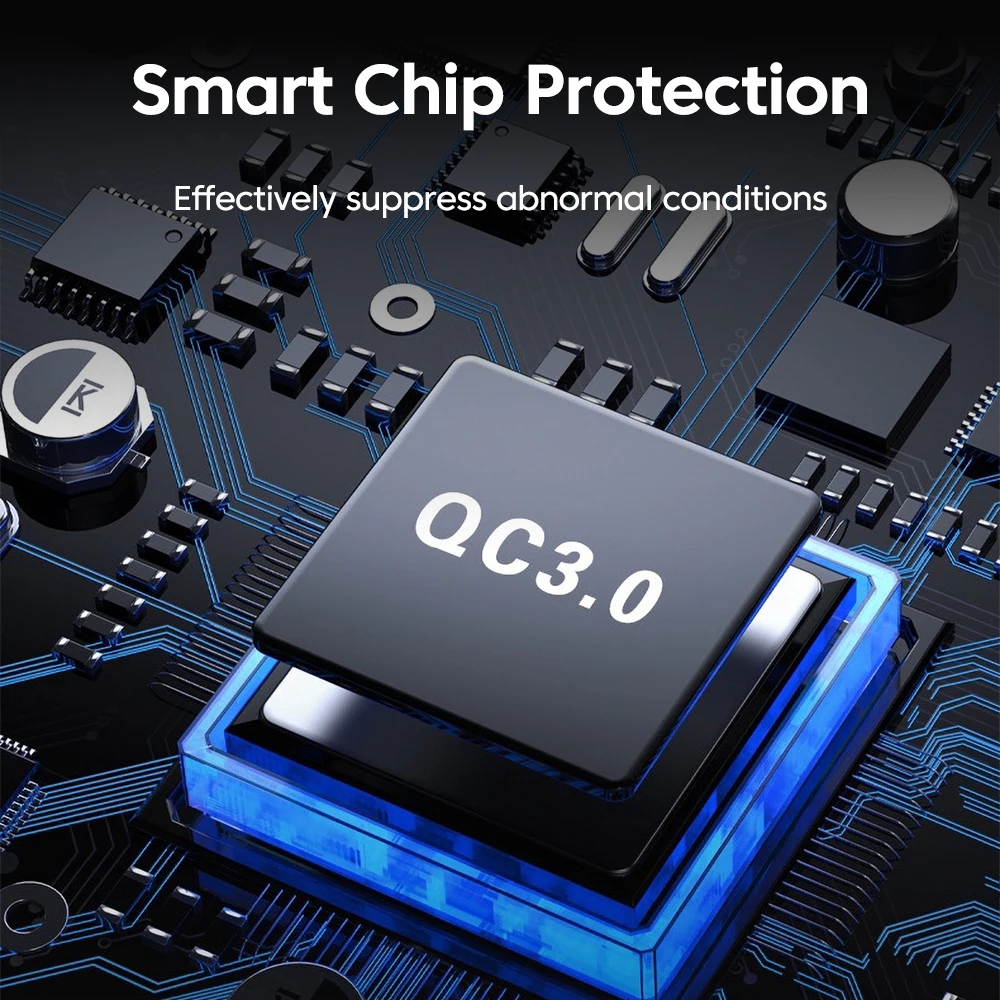 6-Port 66W شاحن سيارة شحن سريع 3USB + 3PD شاشة ديجيتال شاحن هاتف السيارة محول آيفون سامسونج هواوي Xiaomi