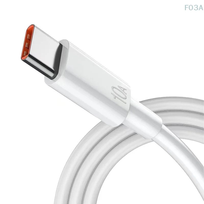 كابل شحن سريع USB من النوع C ، سلك بيانات ، شحن سريع ، خط ، شنجن W ، 10A ، 1 m ، m ، 2m